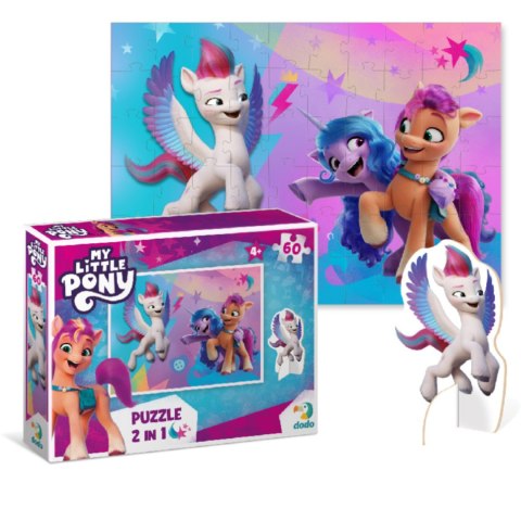 PUZZLE MY LITTLE PONY 60 ELEMENTÓW Z FIGURKĄ KUCYKA KOLOROWA UKŁADANKA PUZZLE MY LITTLE PONY 60 ELEMENTÓW Z FIGURKĄ KUCYKA KOLOROWA UKŁADANKA