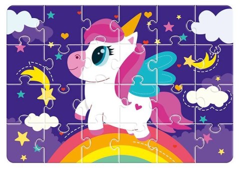 PUZZLE W OPAKOWANIU TYPU STAND-UP BAJKOWY JEDNOROŻEC UKŁADANKA ROTER KAFER PUZZLE W OPAKOWANIU TYPU STAND-UP BAJKOWY JEDNOROŻEC UKŁADANKA ROTER KAFER