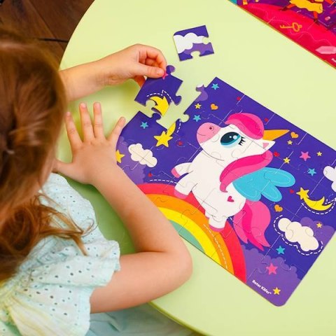 PUZZLE W OPAKOWANIU TYPU STAND-UP BAJKOWY JEDNOROŻEC UKŁADANKA ROTER KAFER PUZZLE W OPAKOWANIU TYPU STAND-UP BAJKOWY JEDNOROŻEC UKŁADANKA ROTER KAFER