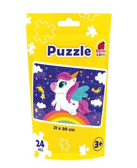 PUZZLE W OPAKOWANIU TYPU STAND-UP BAJKOWY JEDNOROŻEC UKŁADANKA ROTER KAFER PUZZLE W OPAKOWANIU TYPU STAND-UP BAJKOWY JEDNOROŻEC UKŁADANKA ROTER KAFER