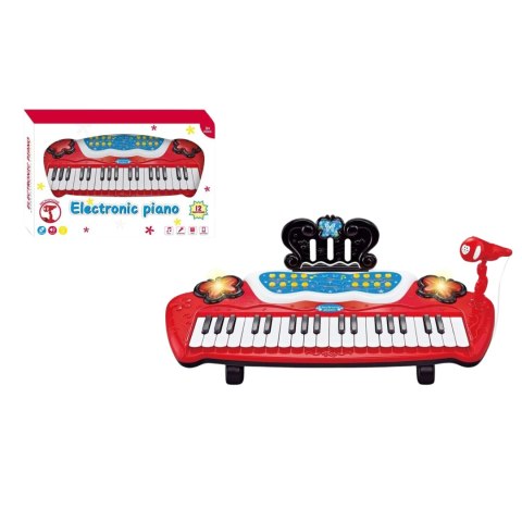 ELEKTRONICZNE PIANINO DLA DZIECI MIKROFON ŚWIATŁO INSTRUMENT MUZYCZNY ELEKTRONICZNE PIANINO DLA DZIECI MIKROFON ŚWIATŁO INSTRUMENT MUZYCZNY