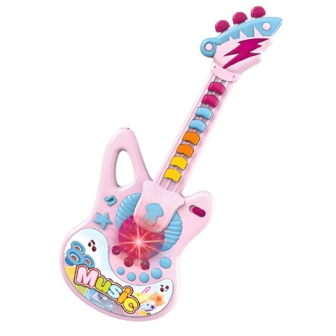 GITARA INTERAKTYWNA DLA DZIECI EFEKTY ŚWIETLNE INSTRUMENT MUZYCZNY