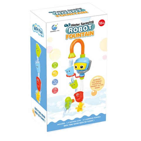 SŁUCHAWKA PRYSZNICOWA ROBOT WODOSPAD ZABAWKA DO KĄPIELI KUBECZKI NUREK SŁUCHAWKA PRYSZNICOWA ROBOT WODOSPAD ZABAWKA DO KĄPIELI KUBECZKI NUREK