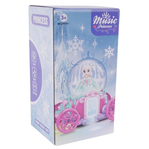 LALKA W KULI POZYTYWKA KSIĘŻNICZKA Z BAJKI W KAROCY EEFKTY ŚWIETLNE MELODIE LALKA W KULI POZYTYWKA KSIĘŻNICZKA Z BAJKI W KAROCY EEFKTY ŚWIETLNE MELODIE