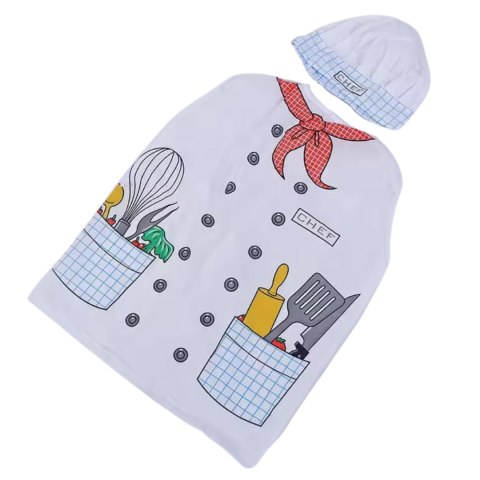 Chef's clothes, hats. Chef's clothes, hats.