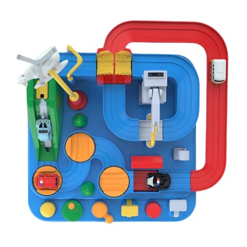 26Cm 6 button adventure with 4 cars