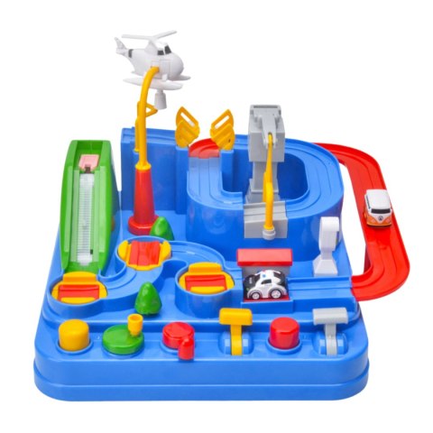 26Cm 6 button adventure with 4 cars