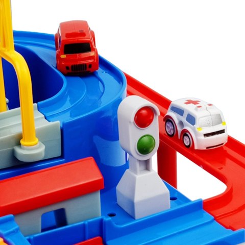 26Cm 6 button adventure with 4 cars