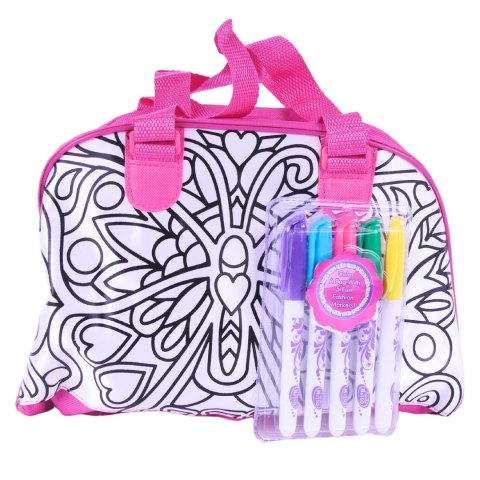 BUTTERFLY DIY COLOR WATERCOLOR HANDBAG (5-COLOR WASHABLE PEN)
