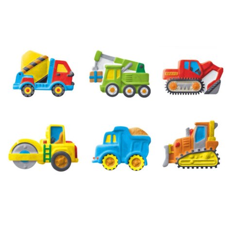Creative Handmade DIY Gypsum Painted Toy Refrigerator Paste-Truck