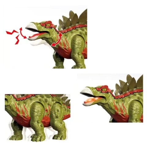 Electric stegosaurus Electric stegosaurus