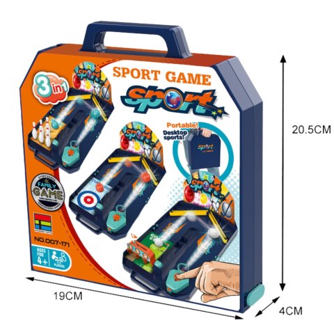 Golf Bowling Curling Tote Box game