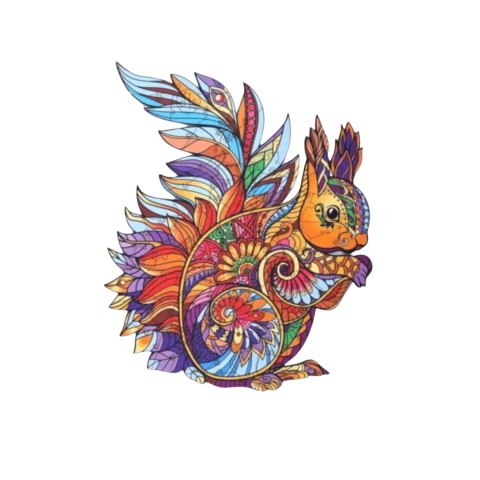 PUZZLE DREWNIANE UKŁADANKA LEŚNA WIEWIÓRKA ZESTAW PUZZLI A4 OZDOBA PUZZLE DREWNIANE UKŁADANKA LEŚNA WIEWIÓRKA ZESTAW PUZZLI A4 OZDOBA