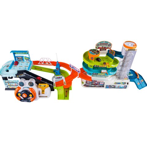 Steering wheel track, car building two in one set