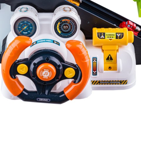 Steering wheel track, car building two in one set