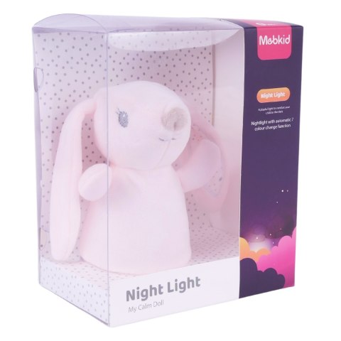 A baby soothing plush night light (rabbit doll) A baby soothing plush night light (rabbit doll)