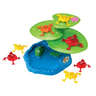 Jumping frog game