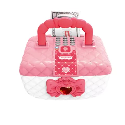 Makeup bag piggy bank