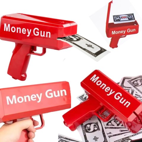 Money spray gun Money spray gun