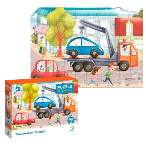PUZZLE "LAWETA NA DRODZE" KOLOROWA UKŁADAKA 60 ELEMENTÓW DLA NAJMŁODSZYCH PUZZLE "LAWETA NA DRODZE" KOLOROWA UKŁADAKA 60 ELEMENTÓW DLA NAJMŁODSZYCH