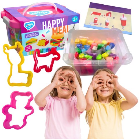 Zestaw ciastoliny TM Lovin'Do Happy meal 41137 Zestaw ciastoliny TM Lovin'Do Happy meal 41137