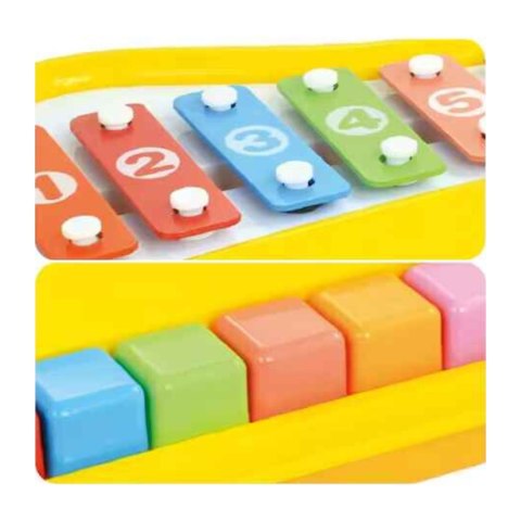 Cymbałki Organki 2w1 Dzwonki Dla Dzieci Nauka Cyfr I Gry Na Instrumencie Cymbałki Organki 2w1 Dzwonki Dla Dzieci Nauka Cyfr I Gry Na Instrumencie