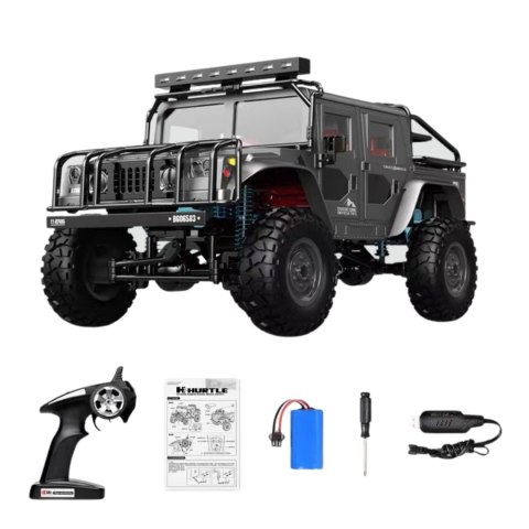 Samochód Terenowy Hummer Zdalnie Sterowany Pilotem Napęd 4x4 Światła Led Samochód Terenowy Hummer Zdalnie Sterowany Pilotem Napęd 4x4 Światła Led