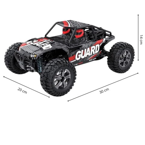 Samochód Terenowy Zdalnie Sterowany Pilotem Akumulator Napęd 4x4 2,4 GHz Samochód Terenowy Zdalnie Sterowany Pilotem Akumulator Napęd 4x4 2,4 GHz