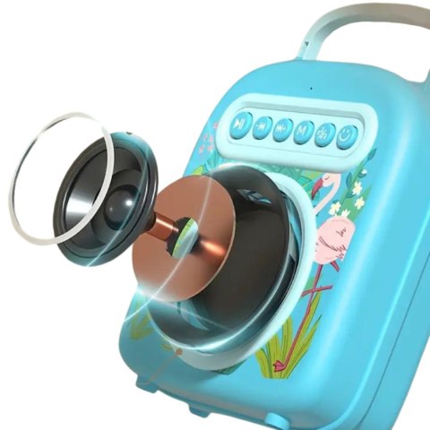 Zestaw Do Karaoke Dla Dzieci 2 Mikrofony Głośnik Funkcja Bluetooth Muzyka Zestaw Do Karaoke Dla Dzieci 2 Mikrofony Głośnik Funkcja Bluetooth Muzyka