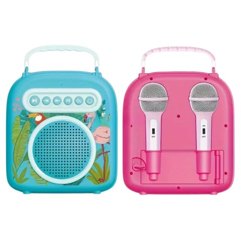Zestaw Do Karaoke Dla Dzieci 2 Mikrofony Głośnik Funkcja Bluetooth Muzyka Zestaw Do Karaoke Dla Dzieci 2 Mikrofony Głośnik Funkcja Bluetooth Muzyka