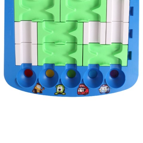 Gra Logiczna Tor Kulkowy Zestaw Układanka Edukacyjna Klocki Puzzle Kulki
