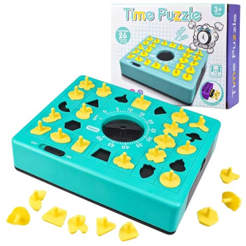 Puzzle Układanka Na Czas Dopasowywanie Kształtów Pokrętło Szufladka