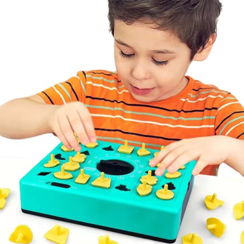 Puzzle Układanka Na Czas Dopasowywanie Kształtów Pokrętło Szufladka