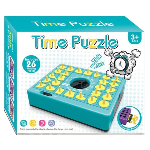 Puzzle Układanka Na Czas Dopasowywanie Kształtów Pokrętło Szufladka