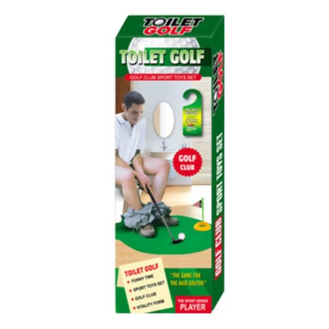 Zestaw Do Gry W Golfa Do Toalety Śmieszny Prezent Duża Mata Kij Golfowy Zestaw Do Gry W Golfa Do Toalety Śmieszny Prezent Duża Mata Kij Golfowy