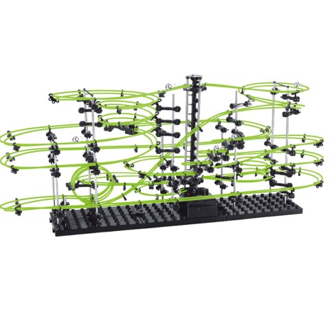 Zestaw Kosmiczny Tor Kulkowy Kulodrom Winda Puzzle Klocki 3D Montessori XXL Zestaw Kosmiczny Tor Kulkowy Kulodrom Winda Puzzle Klocki 3D Montessori XXL