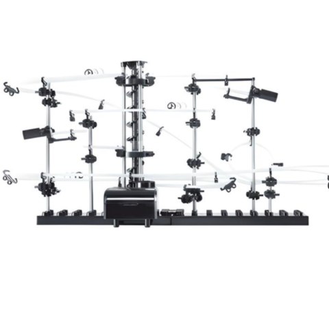 Zestaw Kosmiczny Tor Kulkowy Kulodrom Winda Puzzle Klocki 3D Montessori XXL Zestaw Kosmiczny Tor Kulkowy Kulodrom Winda Puzzle Klocki 3D Montessori XXL