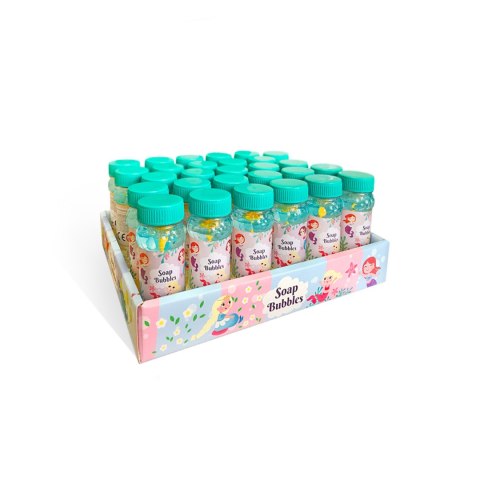 Bańki Mydlane Syrenki Motyw Magiczny Płyn Zestaw Tworzenie Baniek 145 ml Bańki Mydlane Syrenki Motyw Magiczny Płyn Zestaw Tworzenie Baniek 145 ml