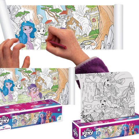 Kolorowanka W Rolce Kucyki Konie My Little Pony Zestaw Do Malowania Kolorowanka W Rolce Kucyki Konie My Little Pony Zestaw Do Malowania