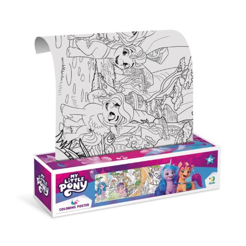 Kolorowanka W Rolce Kucyki Konie My Little Pony Zestaw Do Malowania Kolorowanka W Rolce Kucyki Konie My Little Pony Zestaw Do Malowania