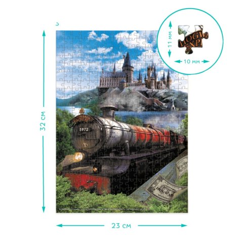 Puzzle "Harry Potter - Hogwarts Express" Układanka 350 Elementów Zestaw Puzzle "Harry Potter - Hogwarts Express" Układanka 350 Elementów Zestaw