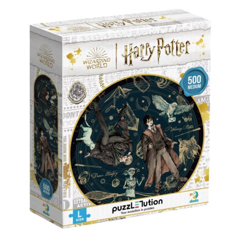 Puzzle Harry Potter Układanka Zestaw 500 Kolorowych Elementów Magia Puzzle Harry Potter Układanka Zestaw 500 Kolorowych Elementów Magia