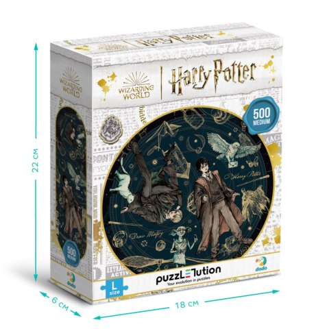 Puzzle Harry Potter Układanka Zestaw 500 Kolorowych Elementów Magia Puzzle Harry Potter Układanka Zestaw 500 Kolorowych Elementów Magia