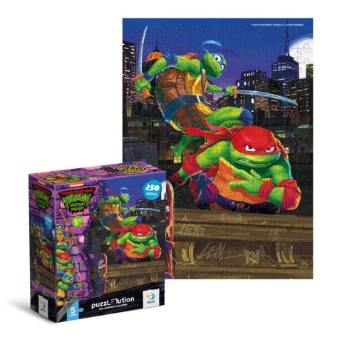 Puzzle "Wojownicze Żółwie Ninja" - "Leonardo i Raphael" 250 Elementów 8+ Puzzle "Wojownicze Żółwie Ninja" - "Leonardo i Raphael" 250 Elementów 8+
