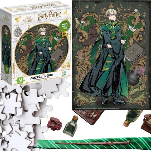 Puzzle Z Motywem "Harry Potter" - "Draco Malfoy" Slytherin 250 Elementów 8+ Puzzle Z Motywem "Harry Potter" - "Draco Malfoy" Slytherin 250 Elementów 8+