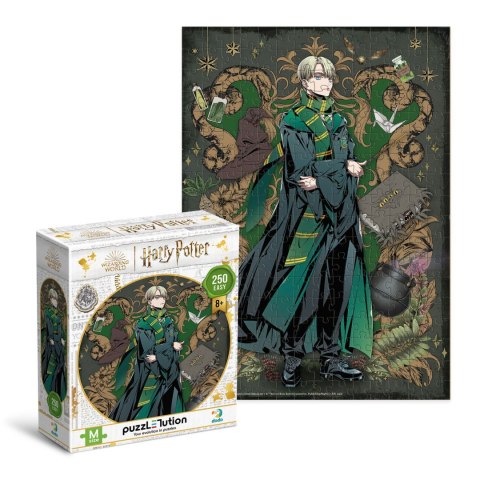 Puzzle Z Motywem "Harry Potter" - "Draco Malfoy" Slytherin 250 Elementów 8+ Puzzle Z Motywem "Harry Potter" - "Draco Malfoy" Slytherin 250 Elementów 8+