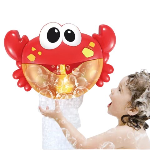 Zabawka Do Kąpieli Wanny Robienia Piany Bąbelki Wesoły Krab Melodie Muzyka Zabawka Do Kąpieli Wanny Robienia Piany Bąbelki Wesoły Krab Melodie Muzyka