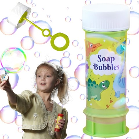 Zestaw Bańki Mydlane Dinozaury Dla Dzieci Tworzenie Baniek 60ml Zestaw Bańki Mydlane Dinozaury Dla Dzieci Tworzenie Baniek 60ml