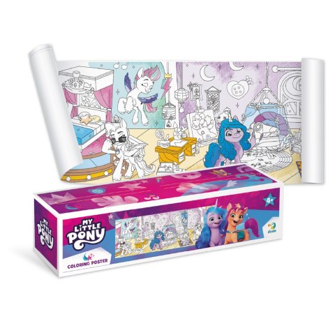 Zestaw Do Malowania Kolorowanka W Rolce Kucyki Konie My Little Pony Zestaw Do Malowania Kolorowanka W Rolce Kucyki Konie My Little Pony