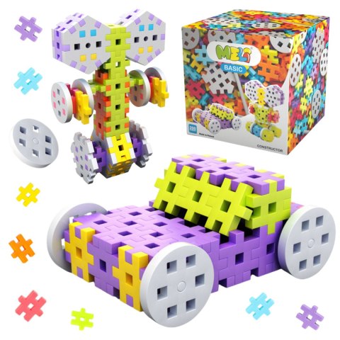 Zestaw Klocków Klocki Konstrukcyjne Basic Puzzle Wafle Dla 200 El Zestaw Klocków Klocki Konstrukcyjne Basic Puzzle Wafle Dla 200 El